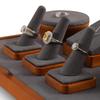 Yinbeini Ring Display Stand, Wooden Jewelry Display Stand, Ring Stand