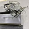 Trendy Luoxin personalized glasses classic fashion box retro men and women big face big black frame flat light anti-blue myopia