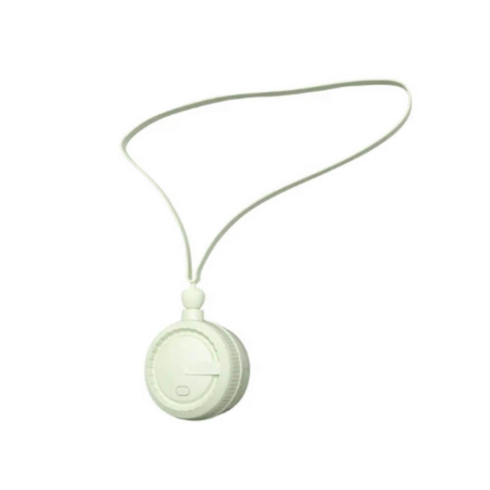 

Adjustable 360 Degree Rotating Bladeless Neck Fan 3 Speeds Mini Electric Fan Lazy зелений