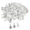 Bulk Supply 1000  Clear Plastic Hooks Durable and Easy To Use Transparent Necklace Hooks for DIY Jewelry and Accessories