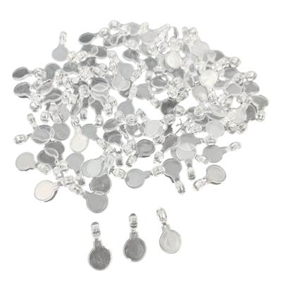 Packung mit 1000 transparenten Kunststoff-Halskettenhaken für Schmuckherstellung und Kunsthandwerk Transparente Halskettenhaken Großartig für DIY-Schmuck