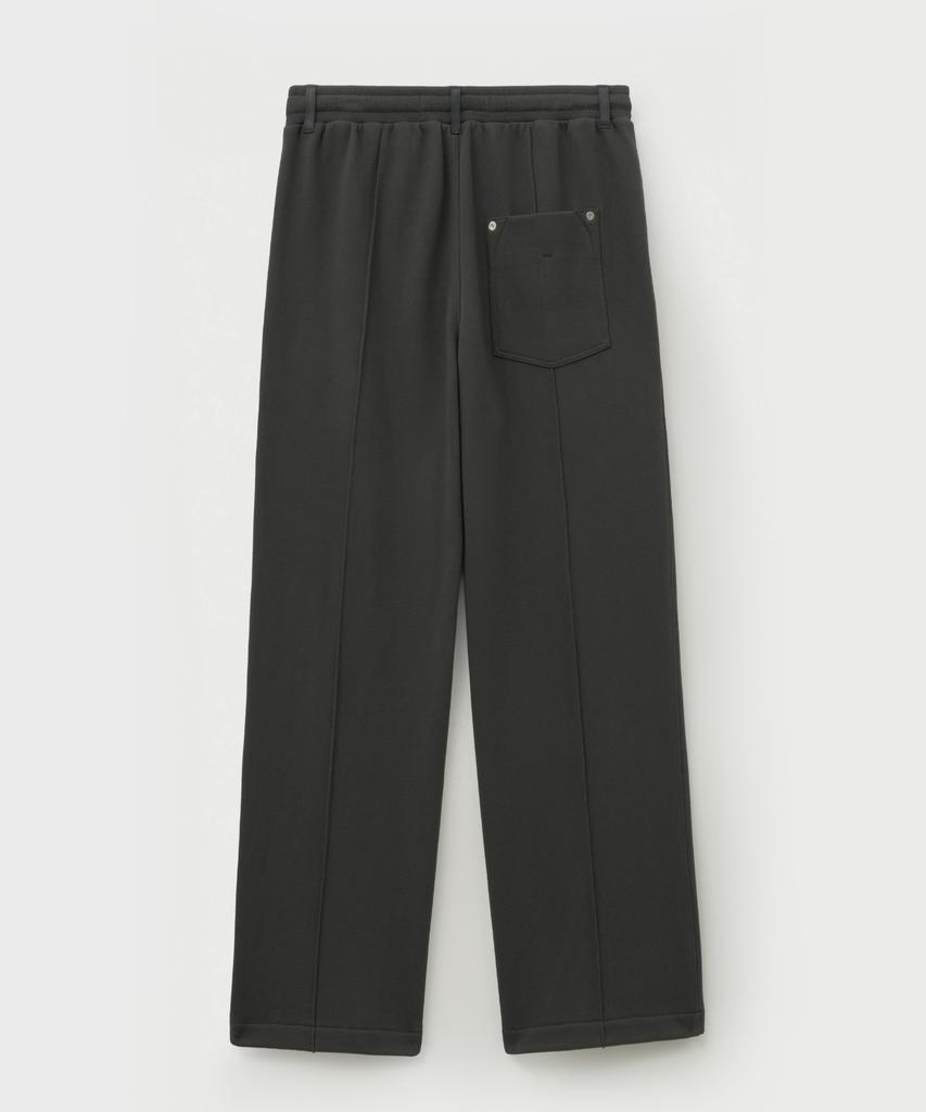 Seteo Cotton Elastic Waist Sweatpants Charcoal