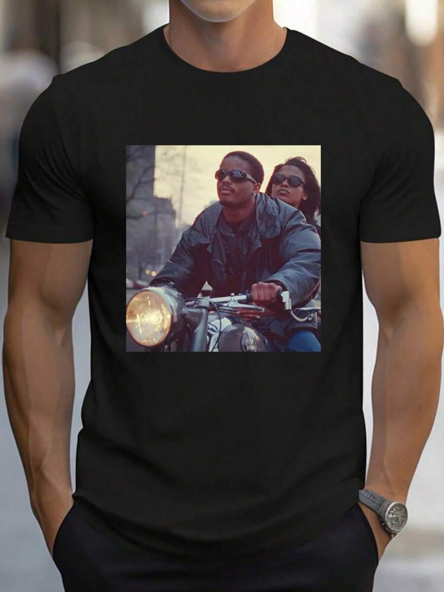 

Love Jones Casual Digital Print Pure Heavy Unisex T-Shirt S
