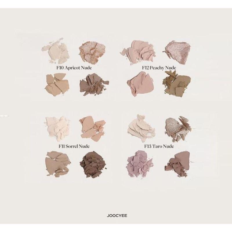 JOOCYEE - Four-color Eyeshadow Palette - F13 Taro Nude