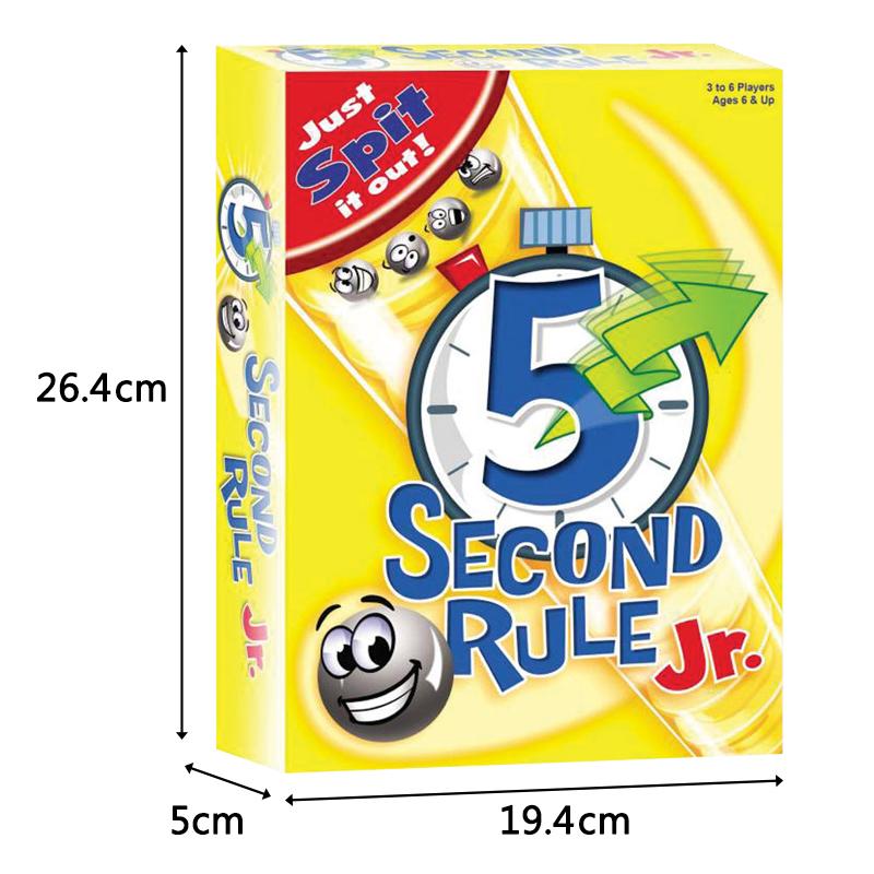 5 SECOND RULE UNCENSORED Fun Fast Paced Card Game for Adults and Teens 17+ Perfect for Friends Game Night