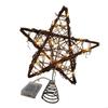Warm Ligh Star Treetops with LEDs for a Pleased Christmas Tree Display X3UC