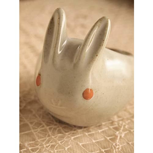Country Goods Rabbit Pot, Ivory, Seasoning Container, Sugar Pot, Kitchen