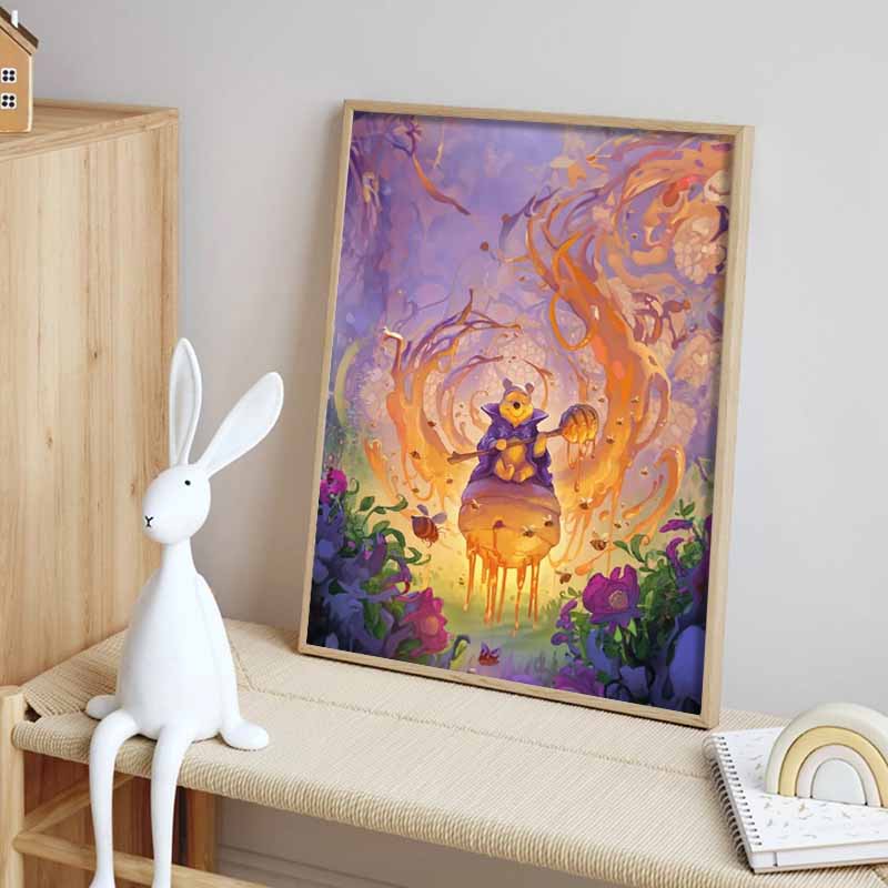 Disney Diamond Painting 5D DIY Magical Winnie The Pooh Art Mosaic Embroidery Decoration Cross Stitch Gift