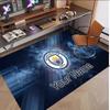 Personalized Crystal Velvet Carpet Manchester City Pattern Non Slip Floor Rug
