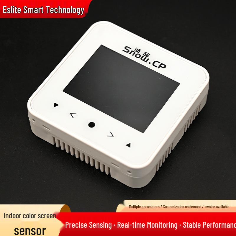 High-Precision Indoor Temperature and Humidity Gas Sensor LCD Display Indoor Temp & Humidity Sensor