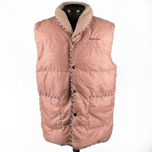 

Aquascutum Geometric 85% Down Vest/Men’s M/Pink/Side Pockets
