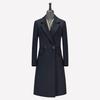 Troy Man Unisex Mid-Length Wool Blend Overcoat