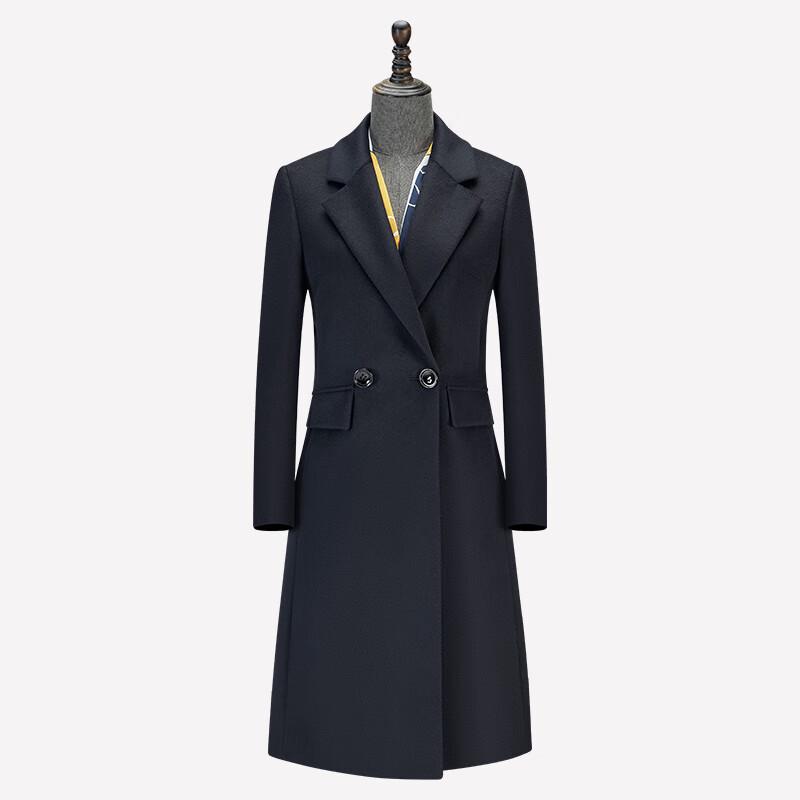 Trolman Unisex Mid-Length Wool Blend Overcoat