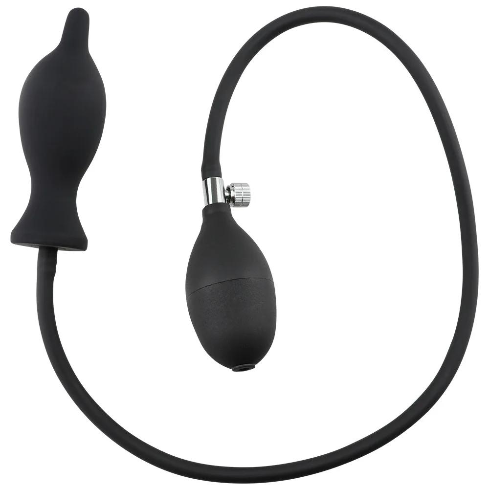 Female Sex Toys Oversized Inflatable Giant Anal Plug Adult Toys Dildo Pump Anal Dilator Expandable No Vibrator Anal Plug