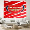 1PC Arsenal Football Club Crest Printed Tapestry Room Decoration Wall Hanging for Living Room Bedroom, dormitory, Birthday and Christmas gifts