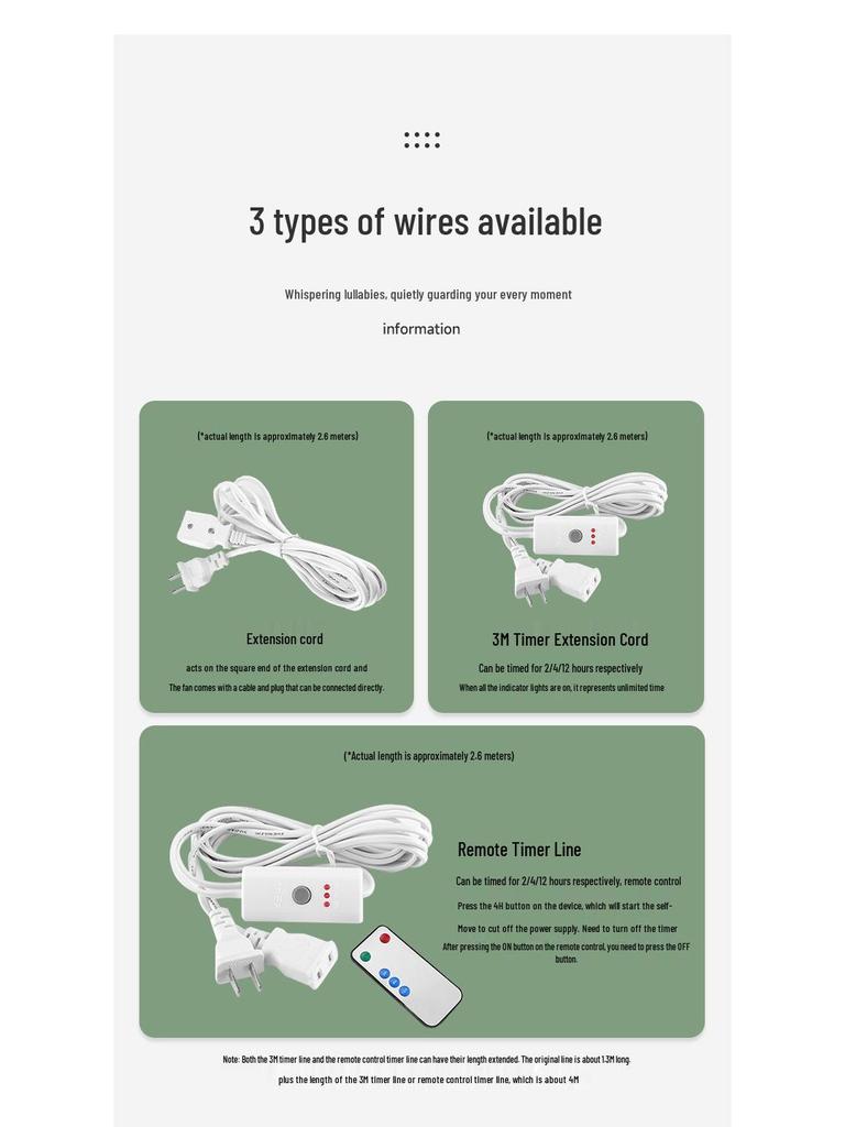 Compact Soundless Electric Desktop Fan with Large Airflow and Oscillating Head