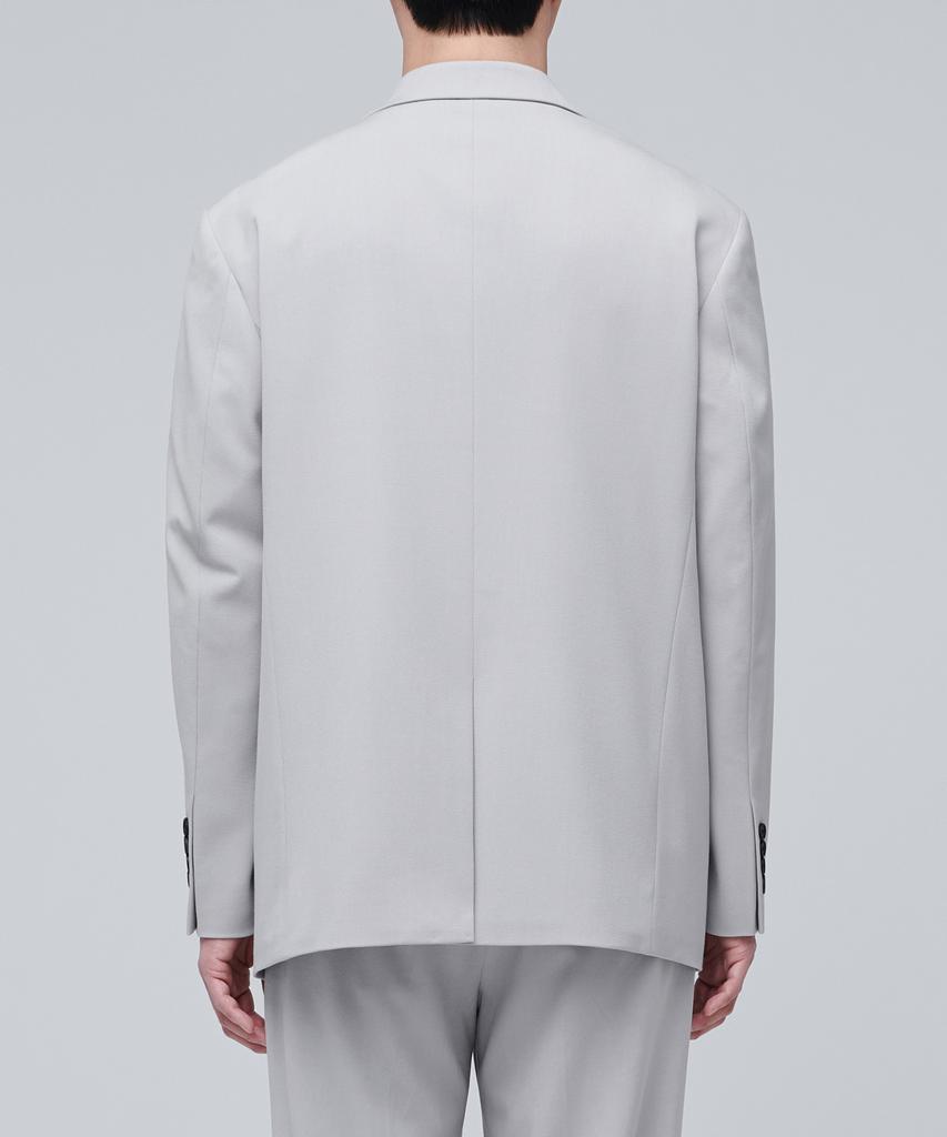 Musinsa Standard Relaxed Basic Blazer [Light Gray]