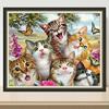 DIY Diamond Painting Animal Series Cat Sticker Diamond Cross Stitch Decorative Painting