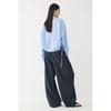 Studio Tomboy Side String Stripe Shirt 9106221220ar 