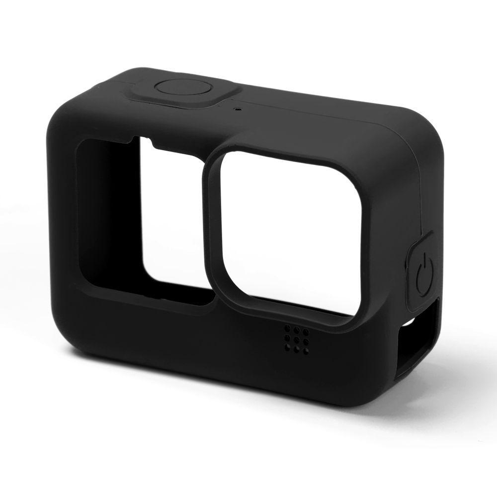 Shockproof Protective Anti-drop Flip Battery Side Cover Silicone Case Removable Lid Lens Cap For GoPro Hero 12/11/10/9 Black
