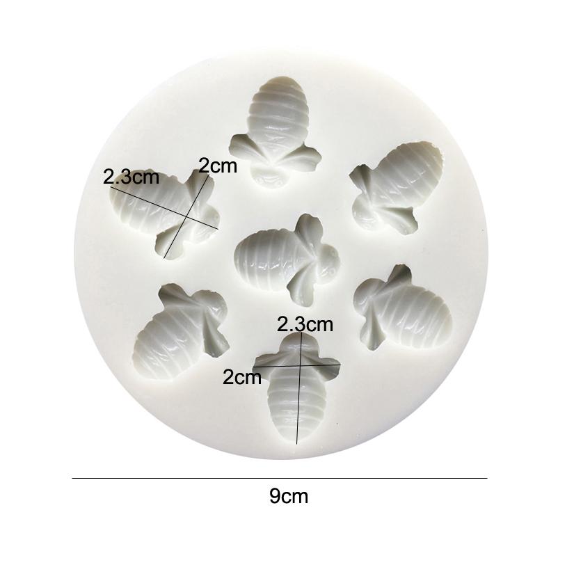 Biene Blume Silikonform Fondant Kuchen Schokolade Süßigkeiten Gelee Silikon Dekorationswerkzeuge