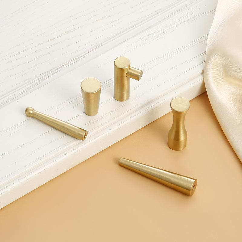 Brass Hook Brushed Robe Decoration Hook Wall Hanging Bathroom Kitchen Accessories Brass Clothes Rack Door Hooks Wholesale