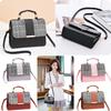 Trendy Women's Bags Hot Selling Cross-border Style Plaid Shoulder Bag