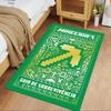 Minecraft Floor Mat Suitable for Decorate room Dormitory Balcony Hallway Anti-slip Rug Decorate Offices Wedding Party Gift