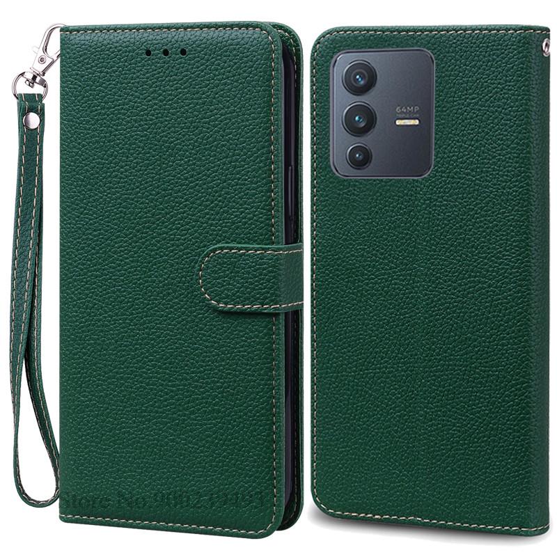 For Vivo V23 Case Vivo V23 5G Wallet Leather Flip Case For Vivo V2130 Cover Phone Case For Vivo V23 V 23 2130 Bumper Coque Funda
