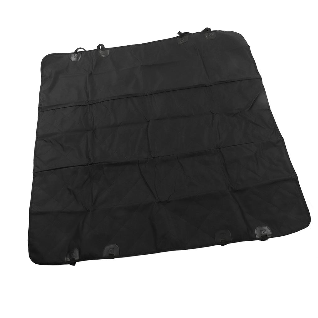 Car Pet Mat Oxford Fabric Black Collapsible Water Resistant Pet Cover for Truck Car