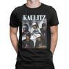 Tokio Hotel Tom Kaulitz Maglietta Vintage Uomo Cotone Puro Maglietta Divertente Girocollo Maglietta a Manica Corta Top Estivi