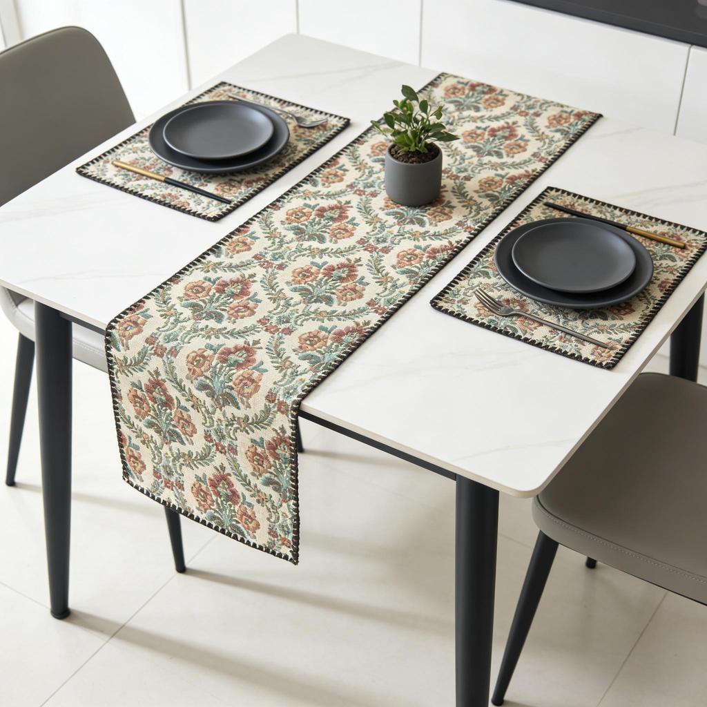 Cotton Linen Nordic Modern Home Decoration Durable Table Runner for Dining Table TV Cabinet Table Table Runner