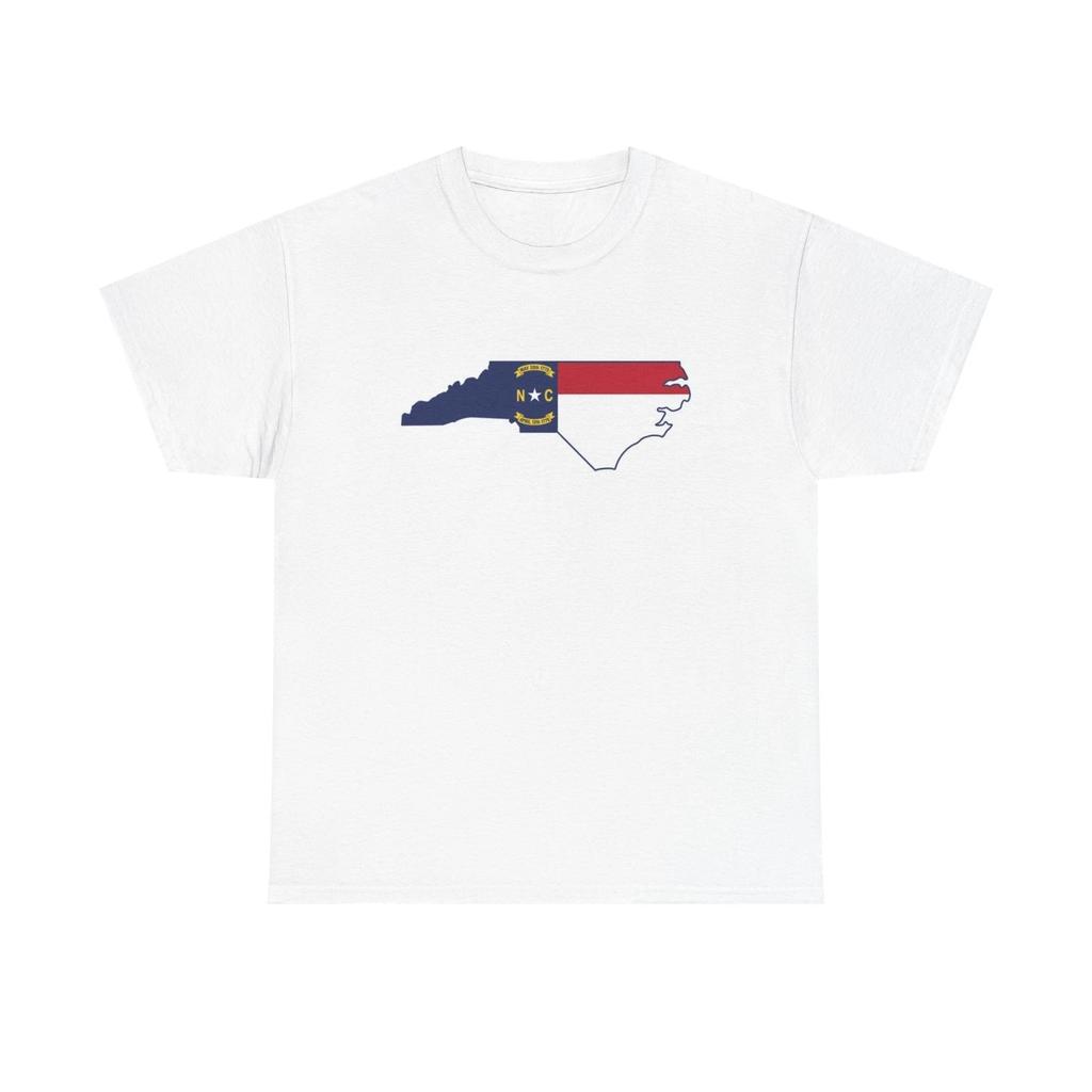 Men's and Women's T-shirts NC Flag State Logo BRAND NEW Apparel