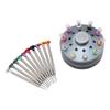 10pcs Professional Slotted Screwdriver Kit Multi Size   Screwdriver Set with 20pcs Blades for Eyeglasses