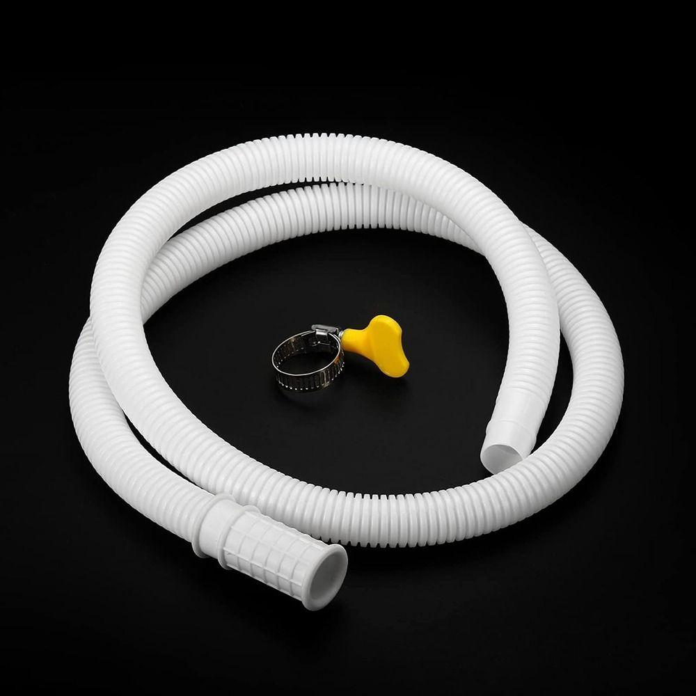 Plastic Washing Machine Tube White Extension Pipe New Air Conditioner Drain Hose