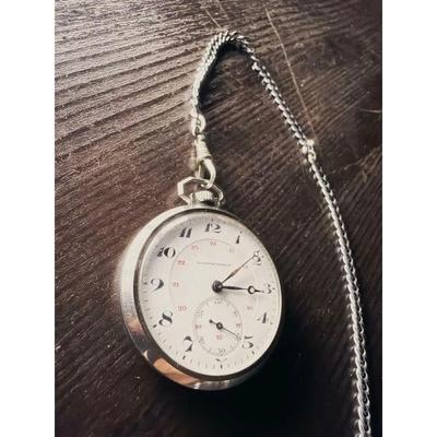 Used Tested and Confirmed TAVANNES WATCH Co Antique Pendant, Hand-wound