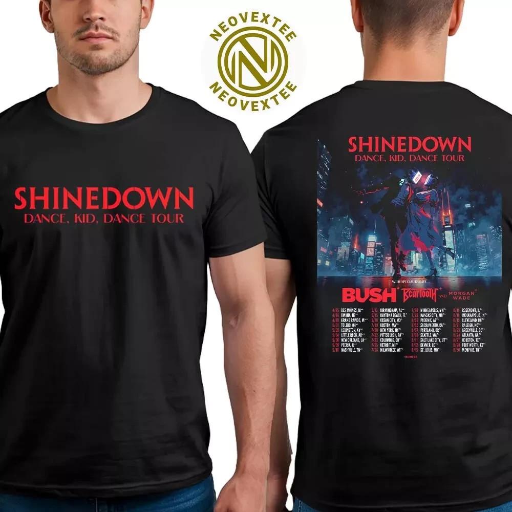 

Shinedown 2025 Tour Shirt, Bush Beartooth Morgan Wade Dates Tee, Fan Gift Unisex Unisex T-Shirt S