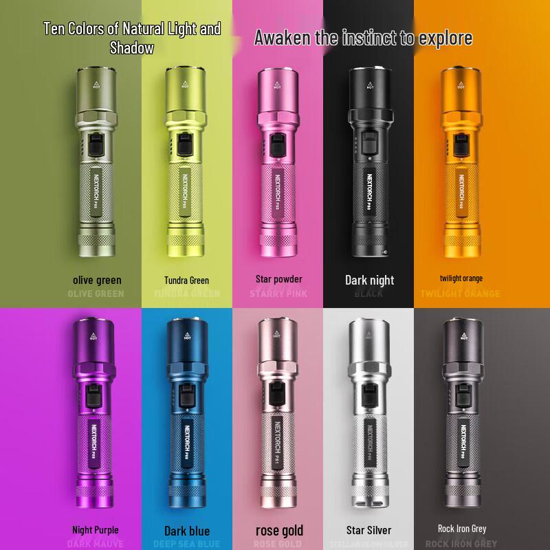 NEXTORCH P80 High Brightness Rechargeable Flashlight