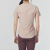 Under Armour Solid Color Breathable Crew Neck Short Sleeve Raglan T-Shirt Women Tops Lotus 1361053-664