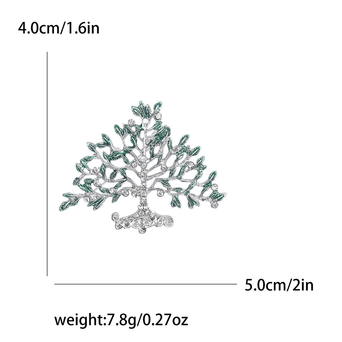 

Брошь «Дерево жизни» из сплава со стразами, изысканный дизайн, украшение на корсаж для мужского и женского костюма