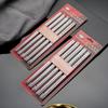 Stainless Steel Chopsticks Set Household Non-slip and Mildew-proof Metal Chopsticks Suction Card Supermarket Gift Chopsticks Family 5 Pairs