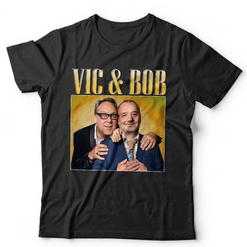 Vic and Bob Tshirt Appreciation Unisex Homage Throwback Vic Reeves Bob Mortimer