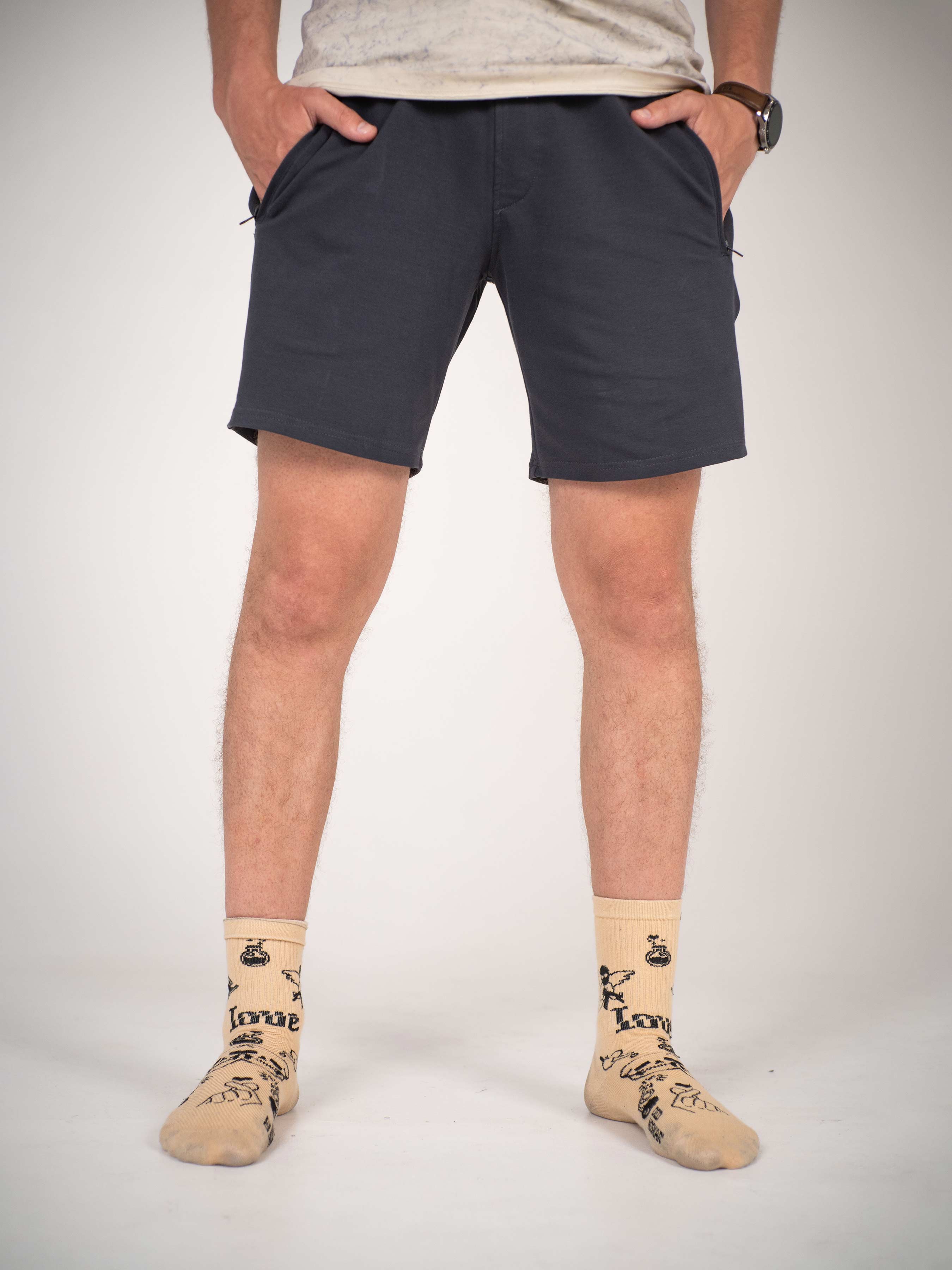 

Шорти Custom Wear чоловічі бавовняні Clirik XL темно-сірий колір