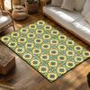 Unique Geometric Pattern Doormat Indoor Outdoor Rug Washable Floor Mat Home Decor Entrance Carpet Stylish Area Rug Modern Design