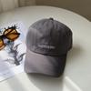 Hat Women's Tide Summer Baseball Cap Light Fashion Versatile Grey Cap Men's Street Sun Hat