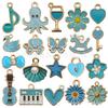 20 Assorted Pendant Set for Jewelry Making, Mixed Loose Pendants for DIY Necklace Bracelet and Earring Crafts