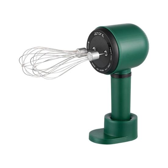 

Беспроводной электрический миксер для взбивания яиц, ручной миксер с 3 скоростями и двойным стержнем, беспроводной дизайн, ручной миксер с пружиной для яиц, сливок, молока темно-зеленого