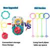 Upgraded Flash Jumping Rope Ball Kids Outdoor Fun Sports Toy Exercise Coordination And Balance Hop Jump Toy Ball