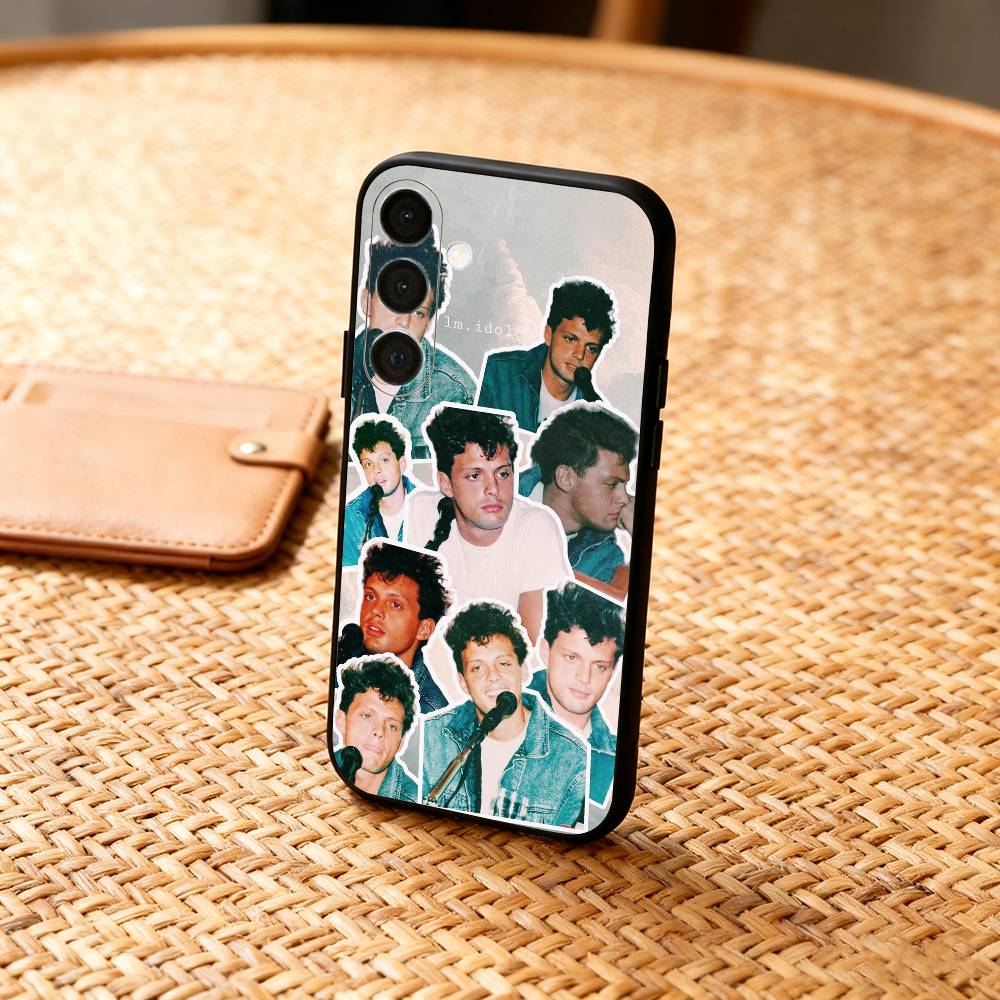 L-Luis M-Miguel Singer  Phone Case For Samsung  A73,72,71,53,52,51,22,91,80, Soft Black Cover