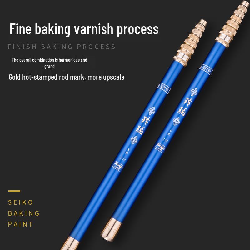 Teleskopowy Węglowy Podbierak 2.1m-2.4m: Ultra-Wytrzymały, Lekki do Wędkarstwa Muchowego Zawodniczego i na Duże Połowy